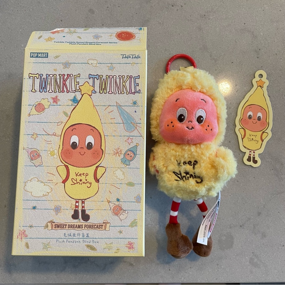 Popmart Twinkle Twinkle Sweet Dreams Forecast Plush Pendant Blind Box